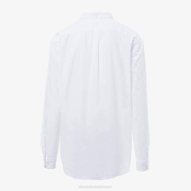 Allen Edmonds unissex camisa social barbour oxford 3 68T8D536 branco