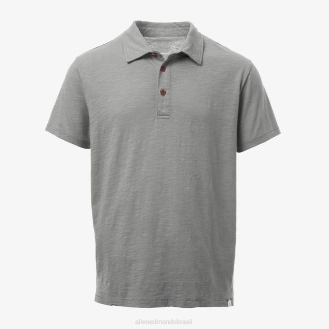 Allen Edmonds unissex polo slub de greyers south bay 68T8D524 cinza