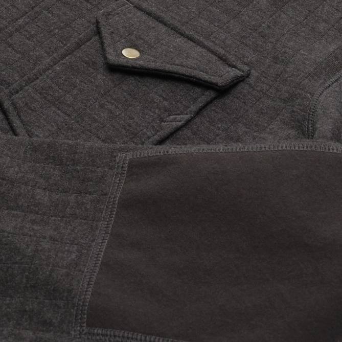 Allen Edmonds unissex jaqueta de tricô acolchoada billy reid grid 68T8D229 carvão