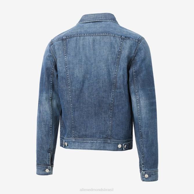 Allen Edmonds unissex jaqueta jeans civilaire 68T8D525 enxágue médio