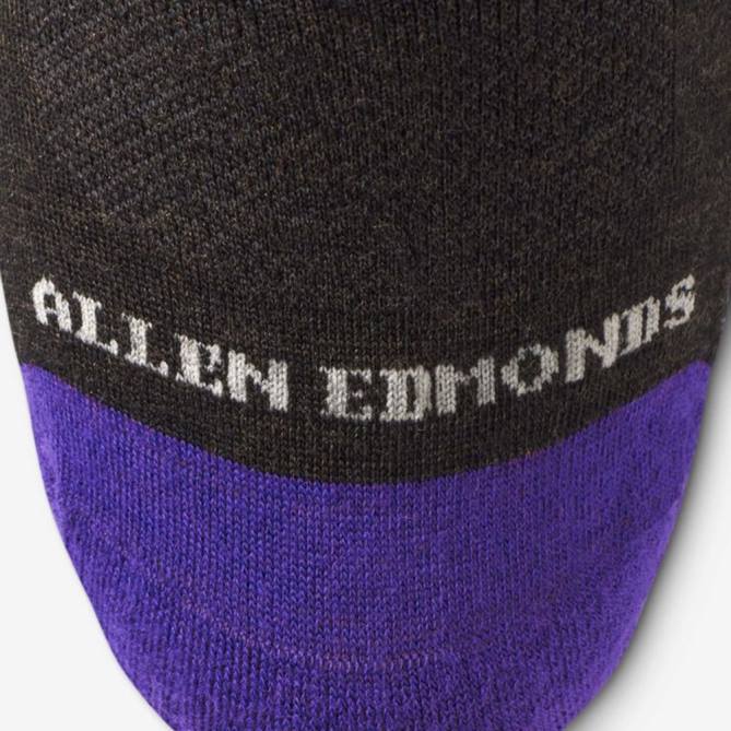 Allen Edmonds unissex meias legais merino de meio da panturrilha 68T8D528 marrom