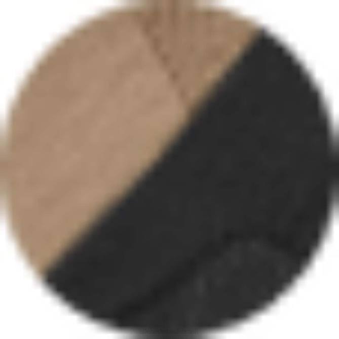 Allen Edmonds unissex pacote de 2 pares de meias invisíveis 68T8D515 preto/cáqui